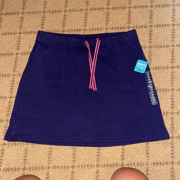 Old Navy navy skort w grosgrain ribbon tie. NWT 16 - Picture 1 of 8
